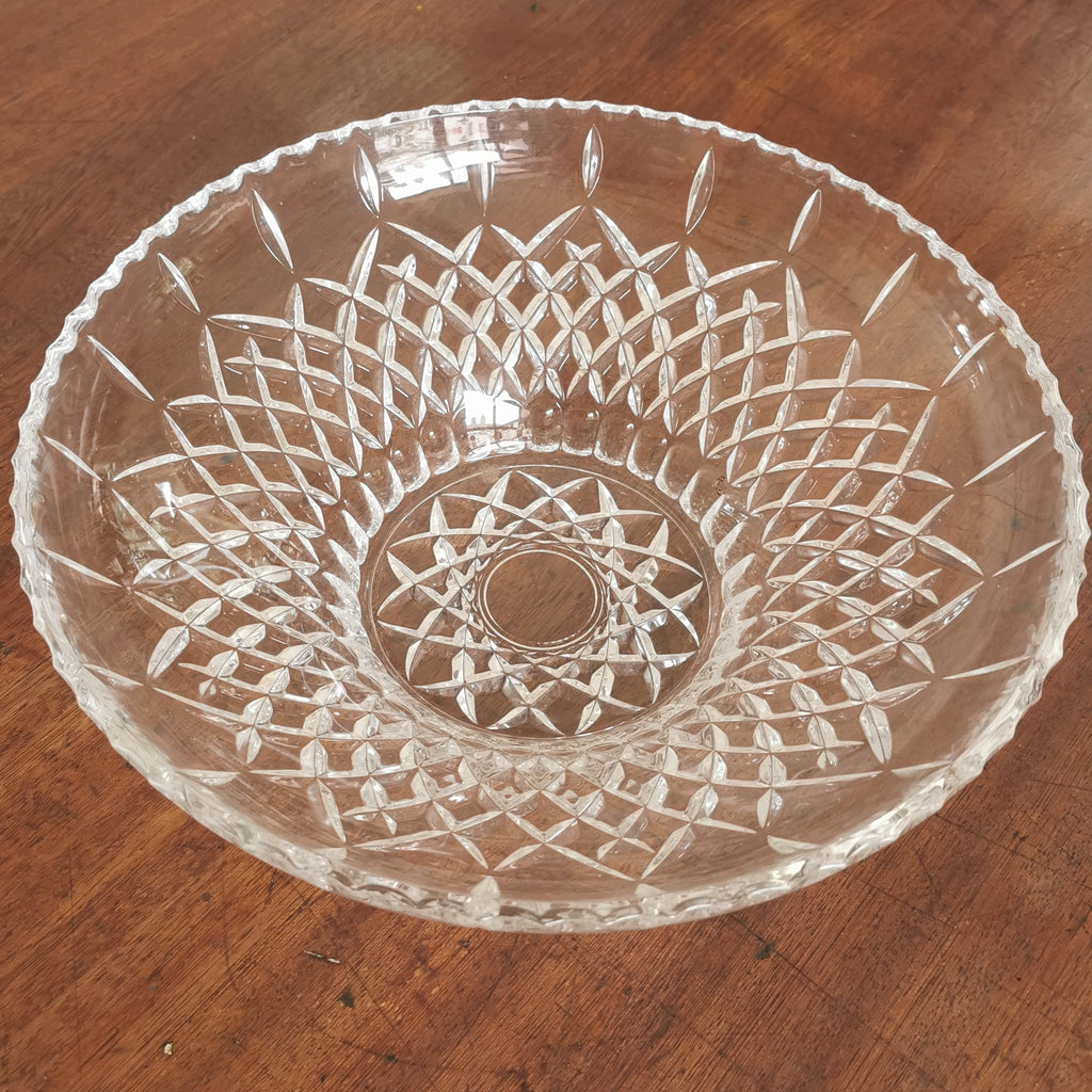 Large Lead Crystal Bowl