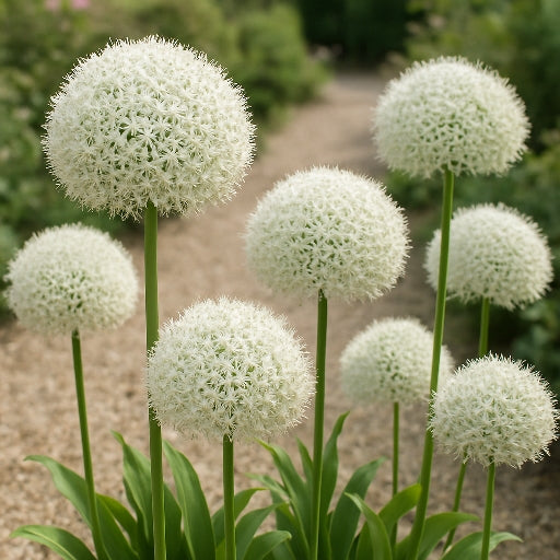 Gardeners Cottage Blakeney Allium Large White Ball Seeds